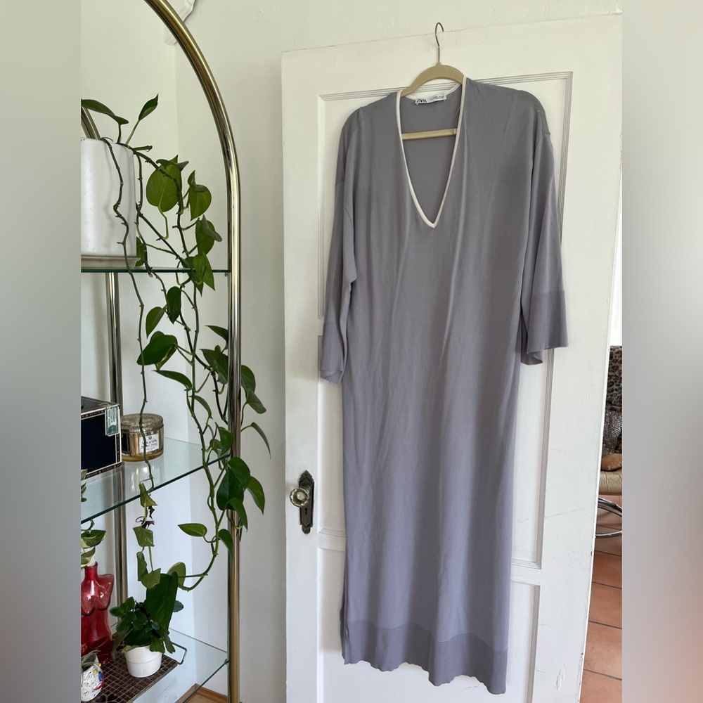 Zara lavender tunic dress